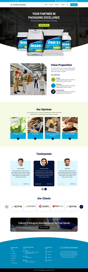 Web Design by Sbss for this project | Design: #34269425