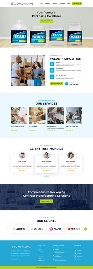 Web Design by Sbss for this project | Design: #34269426