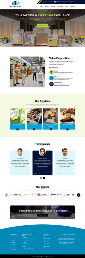Web Design by Sbss for this project | Design: #34270339