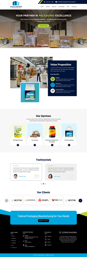 Web Design by Sbss for this project | Design: #34270341