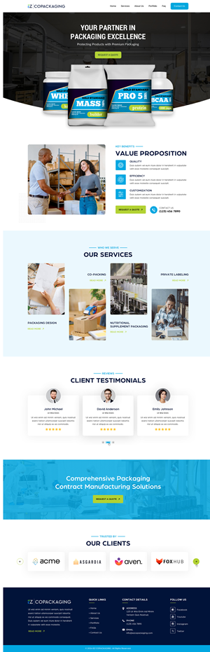 Web Design by Sbss for this project | Design: #34270347