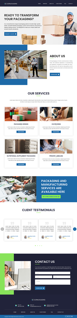 Web Design by Creations Box 2015 for this project | Design: #34282936