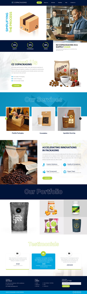 Web Design by Dream Logo Design for this project | Design: #34270161