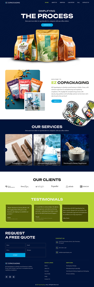 Web Design by sai.designer87 for this project | Design: #34275699