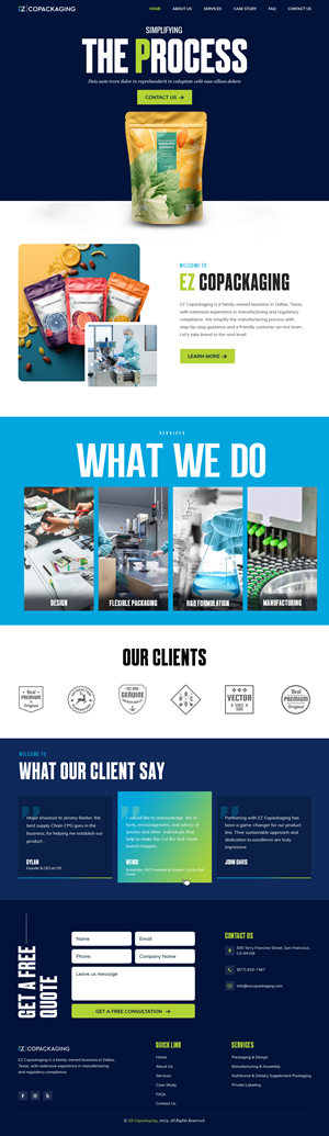 Web Design by sai.designer87 for this project | Design #34290914