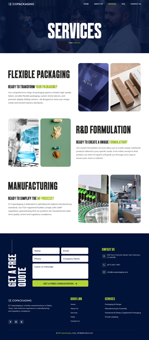Web Design by sai.designer87 for this project | Design: #34307536
