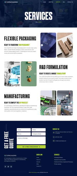 Web Design by sai.designer87 for this project | Design: #34342770
