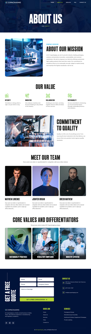 Web Design by sai.designer87 for this project | Design: #34342772