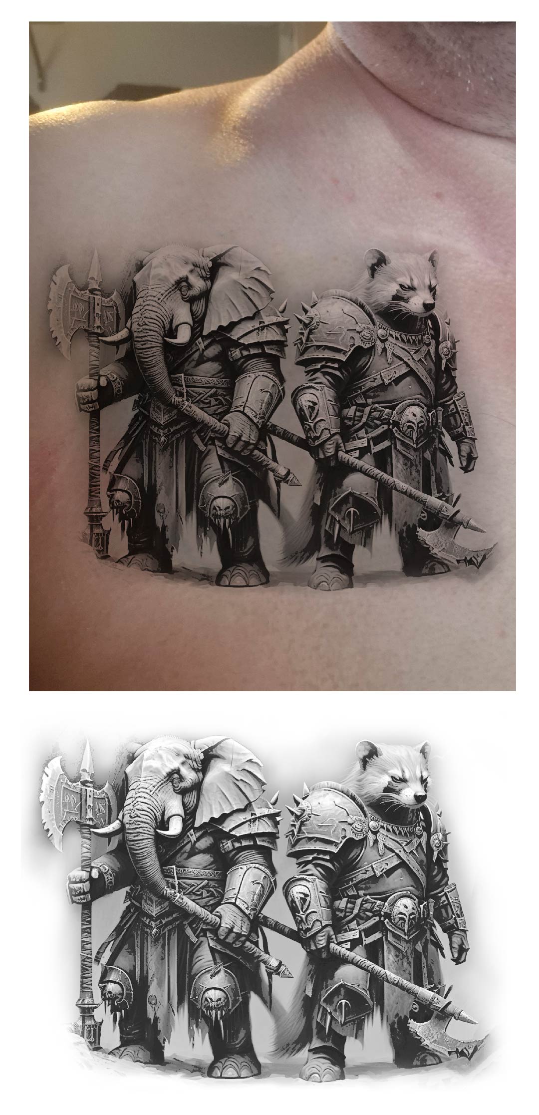 Tattoo Design by LuisParra19 for this project | Design #34350423