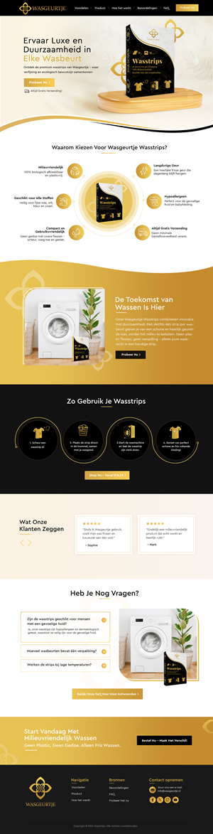 Landing Page Design by Blue Sparrow for this project | Design: #34273403