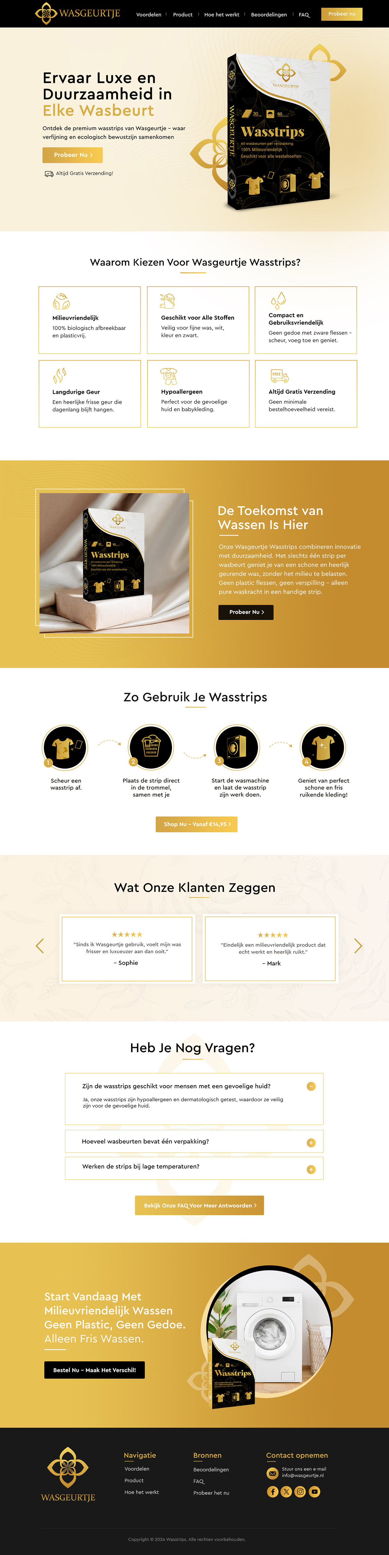 Diseño de Página de Aterrizaje por Blue Sparrow para este proyecto | Diseño #34273405