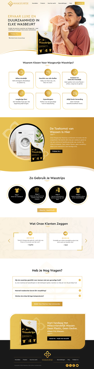 Landing Page Design by Blue Sparrow for this project | Design: #34336555