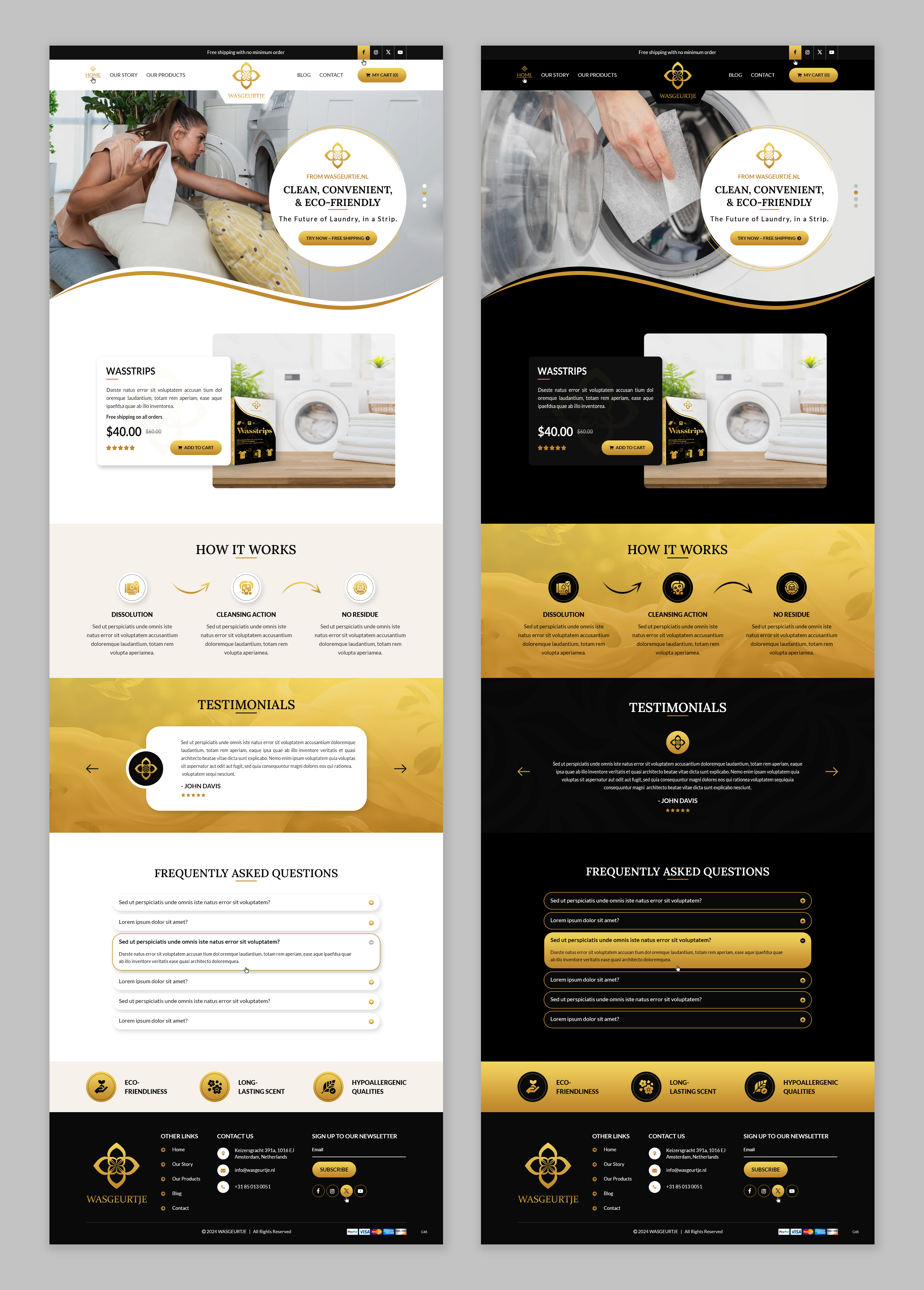 Design de Page d'Accueil par pb pour ce projet | Design #34270860