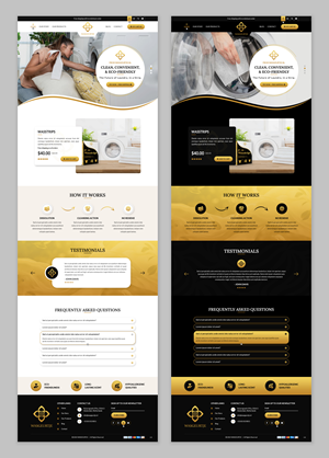 Landing Page Design by pb for this project | Design #34270860