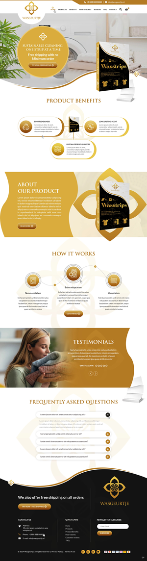 Landing Page Design by pb for this project | Design: #34270861