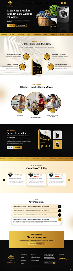 Landing Page Design by pb for this project | Design: #34270869