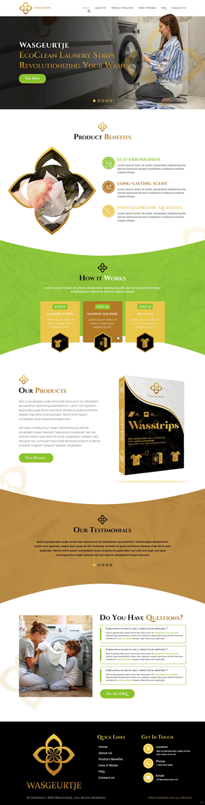 Landing Page Design by pb for this project | Design: #34278224