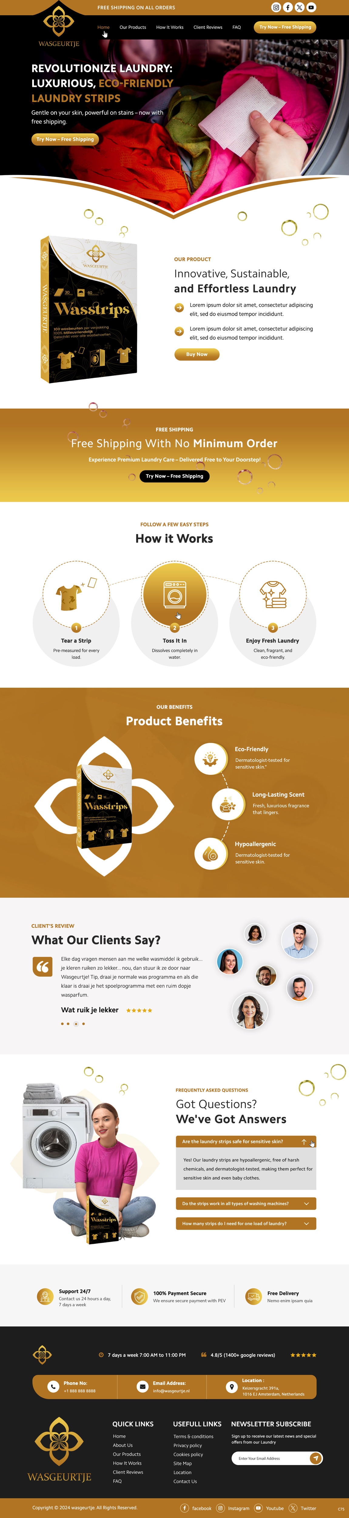 Landing Page Design by pb for this project | Design #34278231