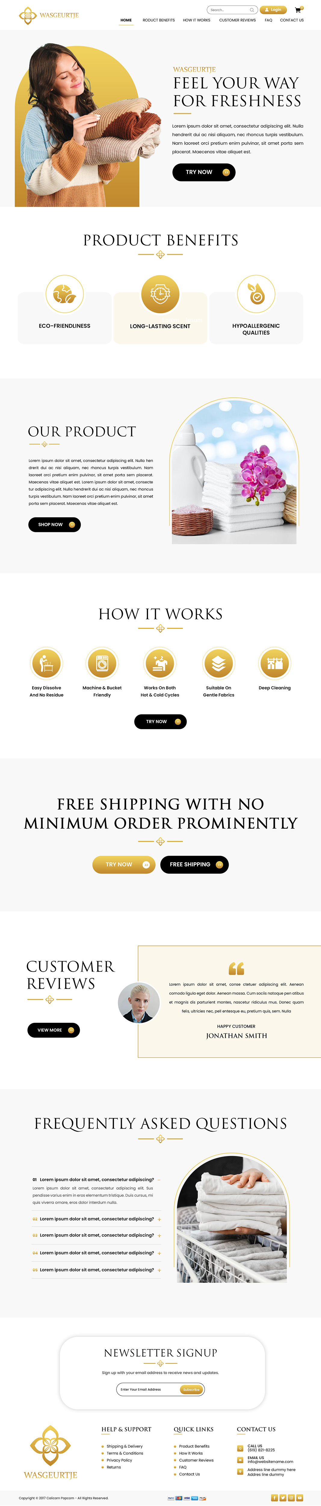 Landing Page Design by Creations Box 2015 for this project | Design #34281691