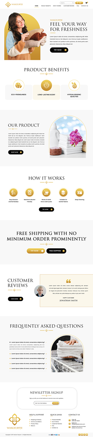 Landing Page Design by Creations Box 2015 for this project | Design #34281691