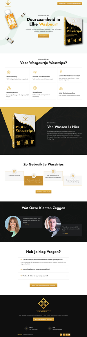 Landing Page Design by sai.designer87