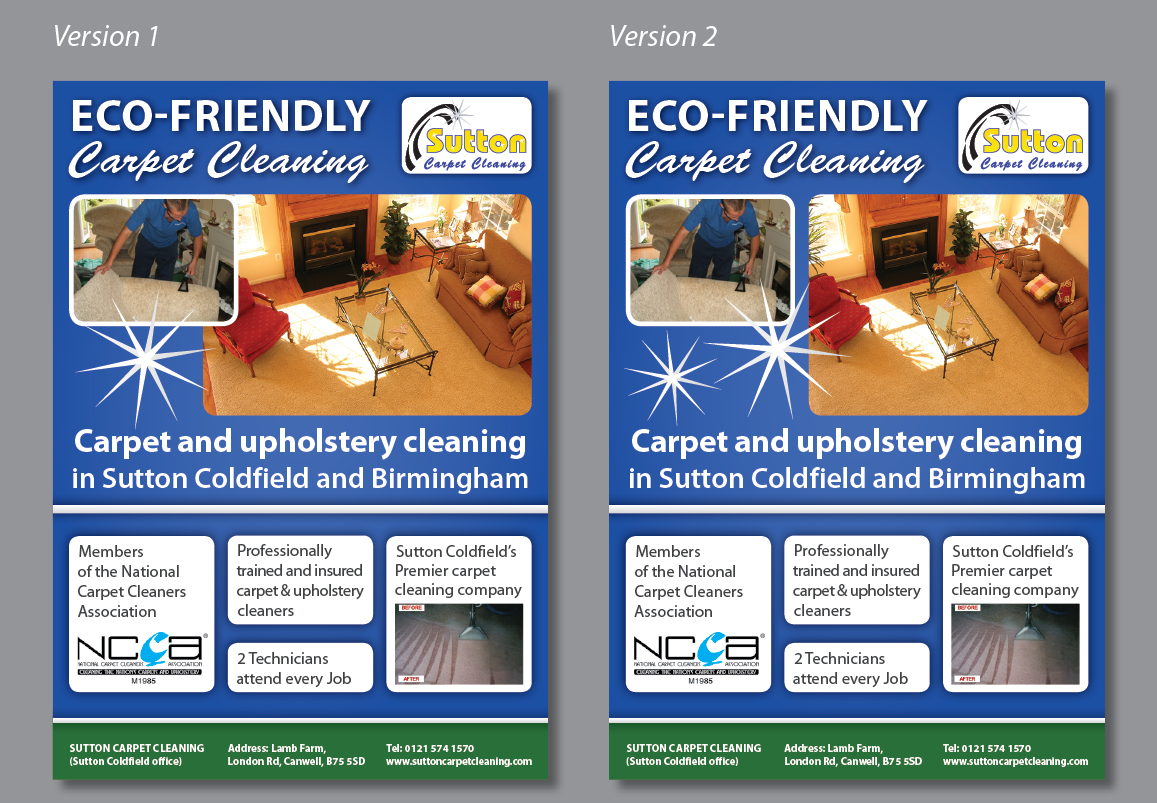 Diseño de Flyer por Ekanite para Sutton Coldfield Dairies | Diseño #758653