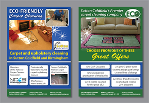 carpet cleaning flyer