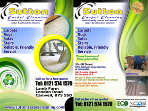 Flyer-Design von Printer mania für Sutton Coldfield Dairies | Design #756413