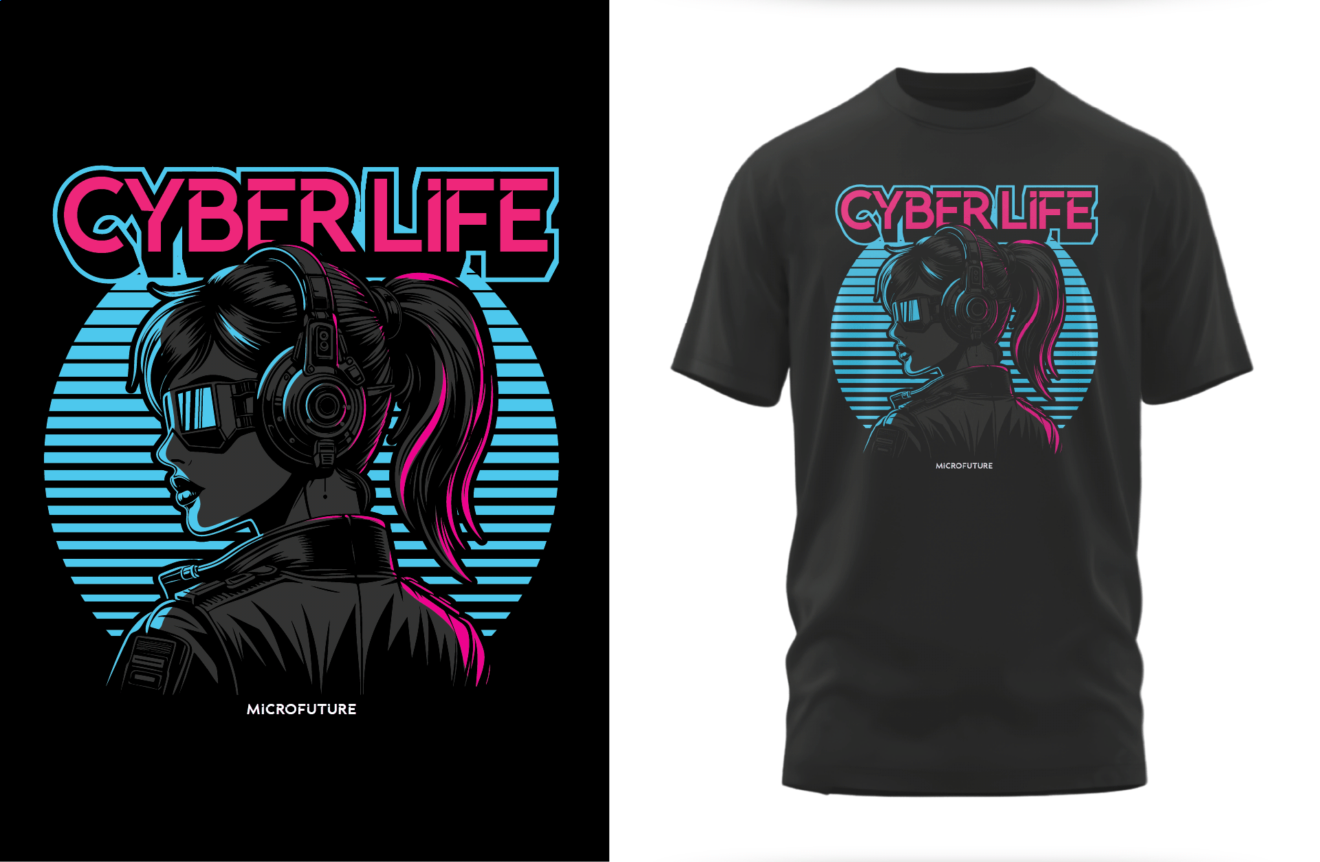 T-shirt Design by adjeiiBlack for Microfuture LLC | Design #34283786