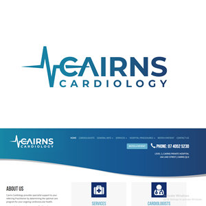Logo Design by MasMasDesign for Cairns Cardiology | Design: #34294239