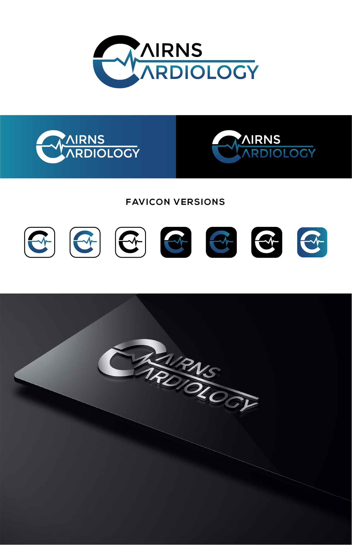 Logo Design by Ayub Zafar for Cairns Cardiology | Design #34289428