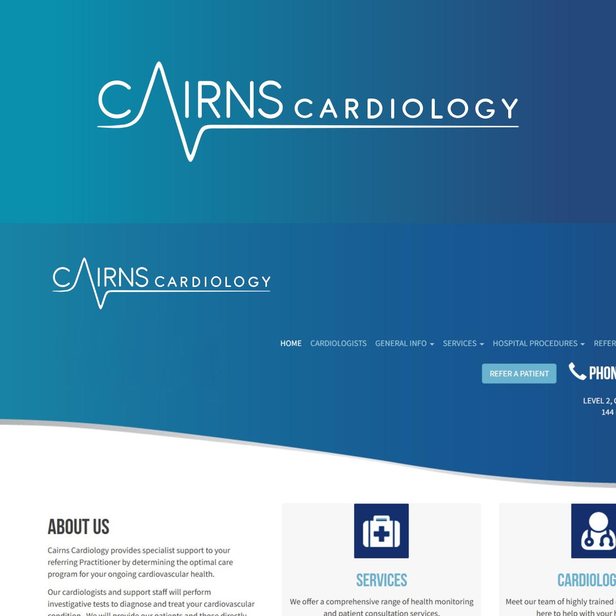 Logo Design by Ashani Bhattacharya for Cairns Cardiology | Design #34281297