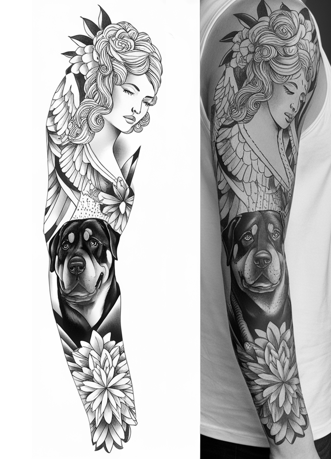 Tattoo Design by aneskayirt for this project | Design #34403340