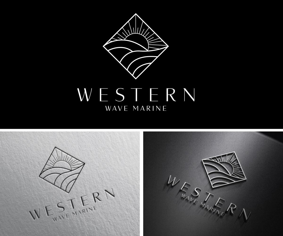 Logo Design by Adi Graphics for Western Wave Marine Pty Ltd | Design #34288902