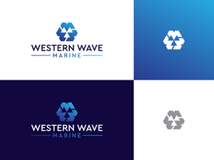 Logo Design by 439 Creations for Western Wave Marine Pty Ltd | Design: #34296214
