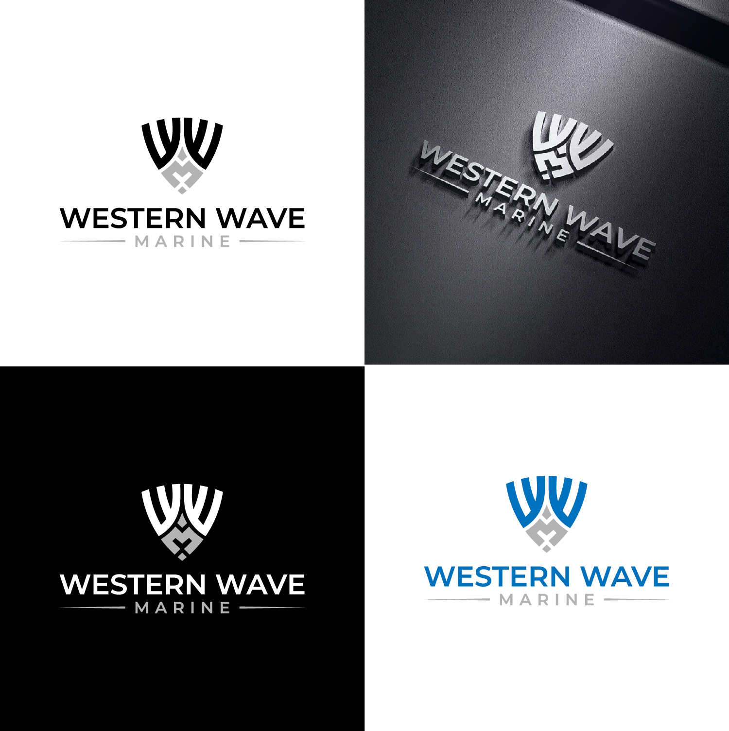 Design de Logo par S.H Designs pour Western Wave Marine Pty Ltd | Design #34289816
