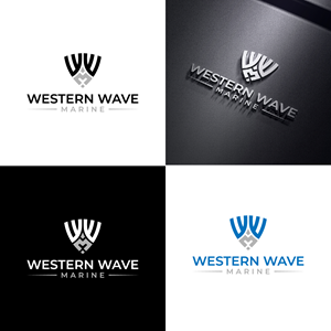 Logo Design by S.H Designs for Western Wave Marine Pty Ltd | Design: #34289816