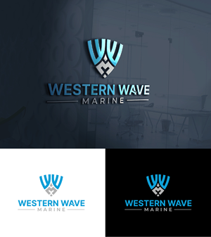 Logo Design by S.H Designs for Western Wave Marine Pty Ltd | Design: #34289819