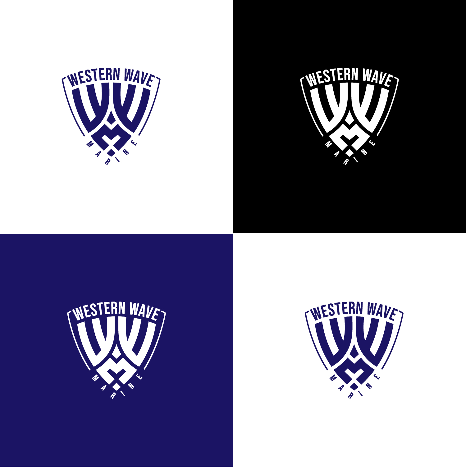 Logo Design by S.H Designs for Western Wave Marine Pty Ltd | Design #34290258