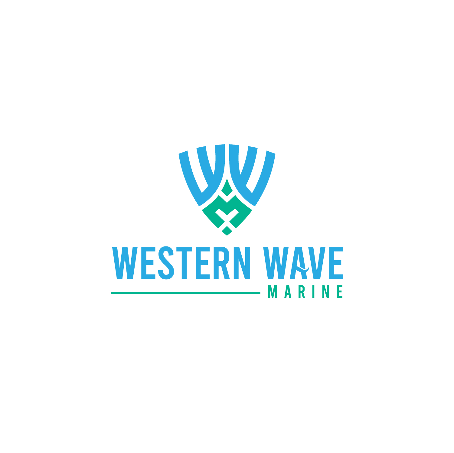 Logo Design by S.H Designs for Western Wave Marine Pty Ltd | Design #34290854