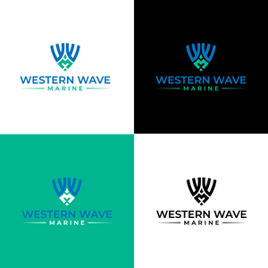 Logo Design by S.H Designs for Western Wave Marine Pty Ltd | Design: #34290856
