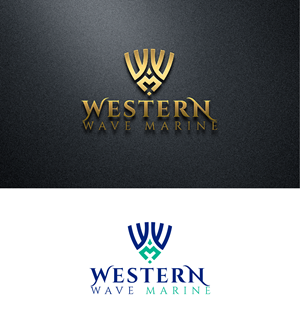 Logo Design by S.H Designs for Western Wave Marine Pty Ltd | Design: #34290858