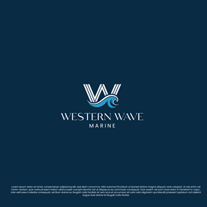 Logo-Design von Shariqology für Western Wave Marine Pty Ltd | Design #34290284