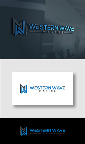 Logo Design by semarco for Western Wave Marine Pty Ltd | Design: #34290951