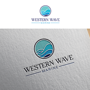 Logo Design by TARGET logo for Western Wave Marine Pty Ltd | Design: #34292262