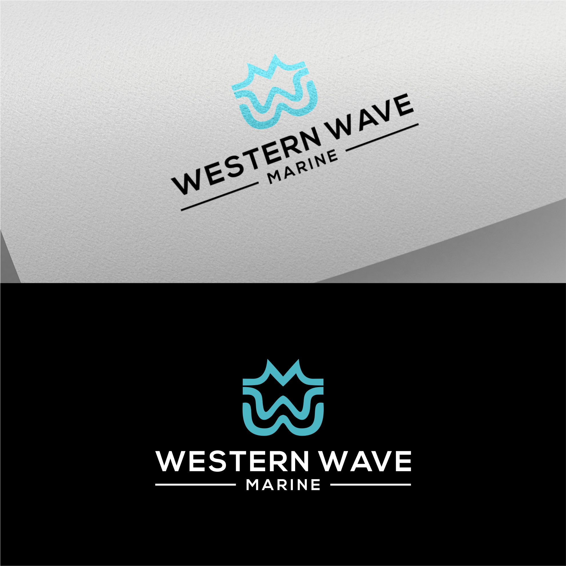 Logo Design by dodobakauu for Western Wave Marine Pty Ltd | Design #34285812