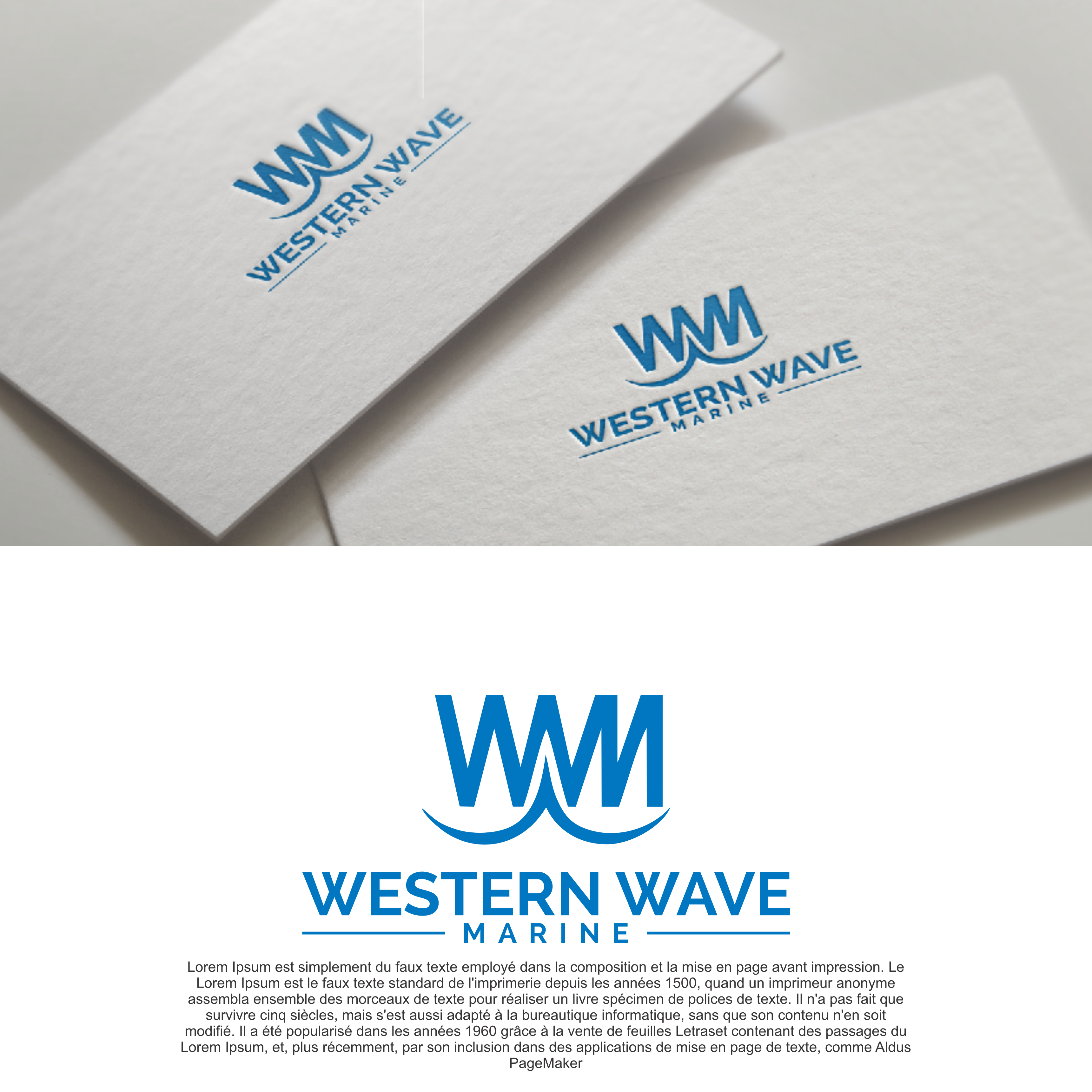 Logo Design by diego costa for Western Wave Marine Pty Ltd | Design #34284397