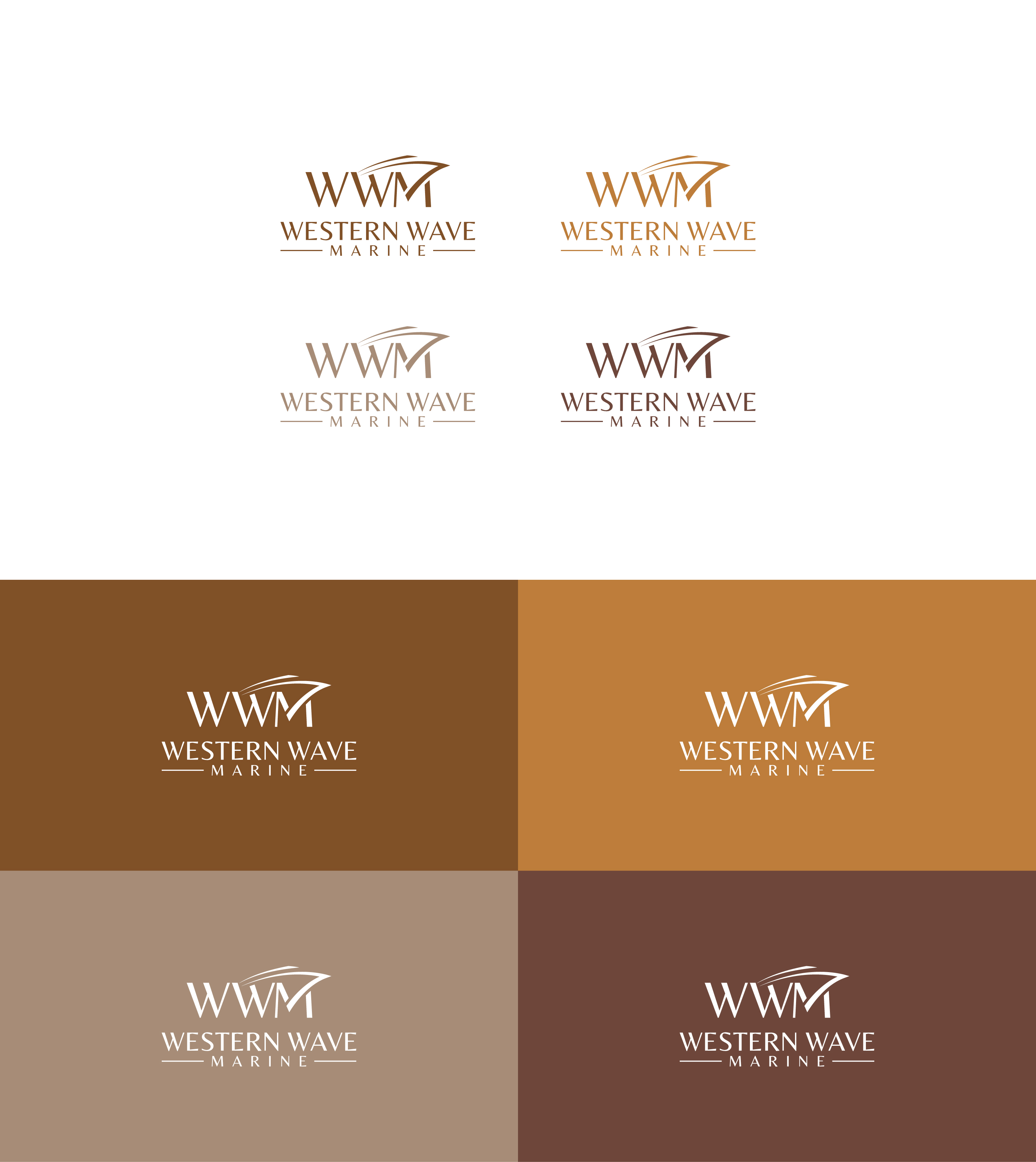 Logo Design by nasim33 for Western Wave Marine Pty Ltd | Design #34296170