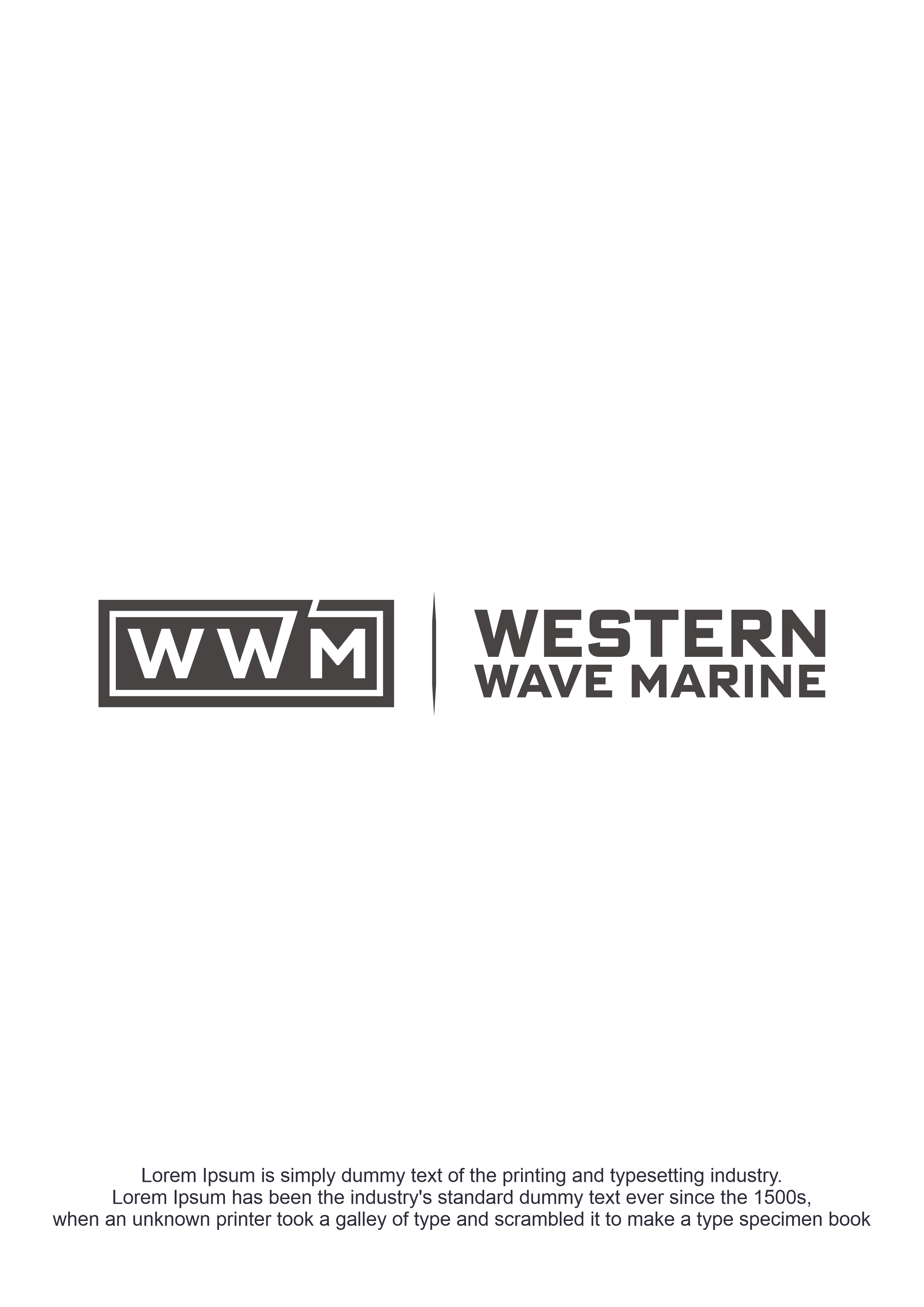 Logo Design by Abigaill_design for Western Wave Marine Pty Ltd | Design #34284086