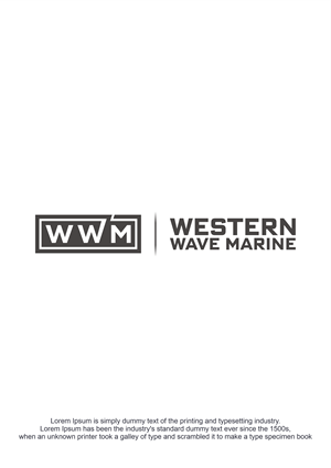 Logo Design by Abigaill_design for Western Wave Marine Pty Ltd | Design: #34284086